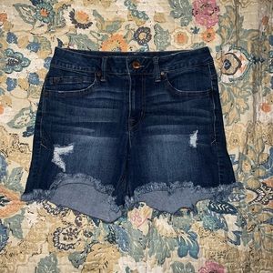 1822 Denim Dark Wash Shorts